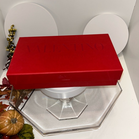 Valentino Rockstud Zip Around Wallet Black Pebbled Leather - Picture 9 of 13